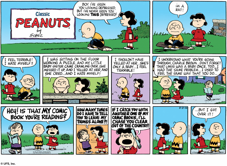 CONFLICTS WITH OURSELVES: LESSONS FROM CHARLIE BROWN - From Insults To